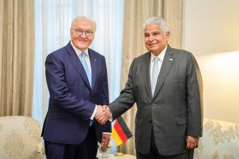 ‘Panamá es un socio fiable’, afirma el presidente de Alemania
