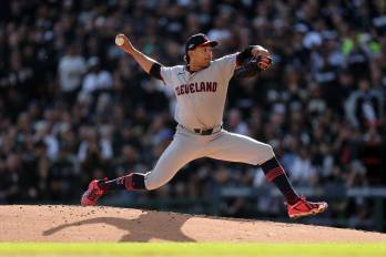 El beisbolista panameño de la MLB, Daniel Espino.