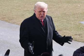 ‘La situación venezolana, el liderazgo está haciendo un muy buen trabajo’, dijo Trump.