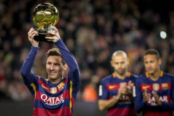Lionel Messi se ha llevado hasta el momento hasta ocho premios del Balón de Oro.