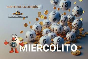 Resultados de la Lotería Nacional de Panamá correspondiente al sorteo de miercolito número 3025.