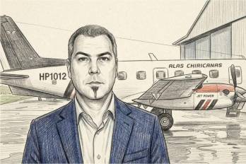 Arte de Ali Zaki Hage Jalil, investigado por su presunta vinculación con la explosión del vuelo 901 de Alas Chiricanas.