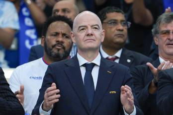 El presidente de la FIFA, Gianni Infantino.
