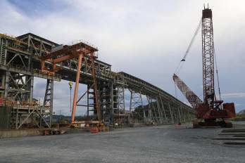 Cobre Panamá ya cuenta con la maquinaria y el puerto necesarios para procesar y exportar el material.