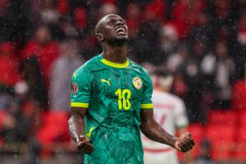 El delantero de Senegal, Sadio Mané.