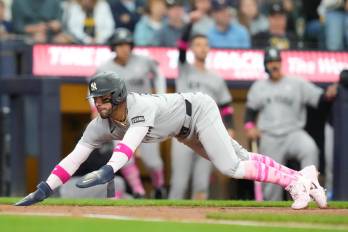 El jugador de los New York Yankees, José Caballero.