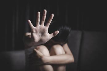 The concept of Stop sexual harassment and violence against women, rape and sexual abuse concept, International Day for the Elimination of Violence against Women.