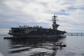 El USS Nimitz fue desplegado cerca de Cuba en medio de nuevas tensiones entre Washington y La Habana.