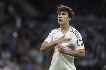 El ya exdelantero del Real Madrid Gonzalo García, fichado por el Fulham.