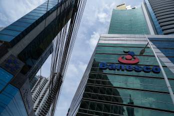 Imagen ilustrativas de bancos en Panamá.