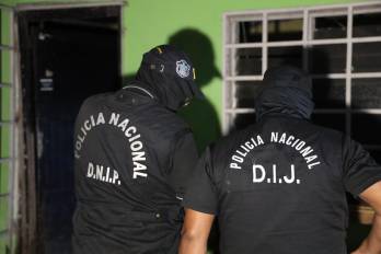 Imagen ilustrativa de agentes de la DIJ en medio de operativos.