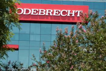 Fotografía de un edificio de Odebrecht, en una fotografía de archivo.