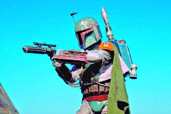 El rifle carabina de Boba Fett, usado por Jeremy Bulloch en ‘La Guerra de las Galaxias: El Imperio Contraataca’ (1980).