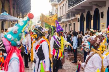 El Casco Peatonal ha sido uno de los puntos utilizados por el Municipio de Panamá para estas actividades culturales.