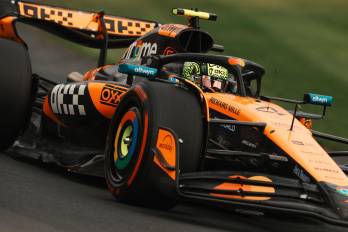 El piloto británico Lando Norris de la escudería McLaren.