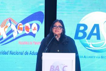 Soraya Valdivieso, directora general de la Autoridad de Aduanas de Panamá.