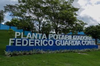 Planta potabilizadora Federico Guardia Conte en Chilibre