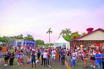 Más de 5.000 personas se reunieron cada día del festival.