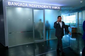 Pese al altercado el lider de Vamos, Juan Diego Vázquez, niegan que haya divisiones en la coalición.