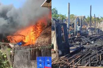 Las autoridades comarcales acudieron al lugar la misma noche del incidente para atender a los damnificados y evaluar los daños ocasionados por el fuego.