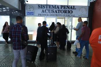 La audiencia se realizó en el Sistema Penal Acusatorio de plaza Agora y los estudiantes estuvieron vía Zoom.