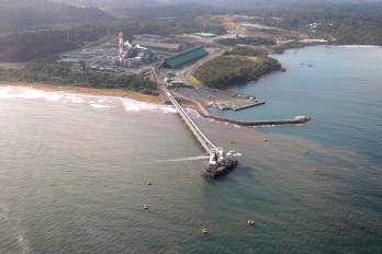 Imagen área del proyecto de Cobre Panamá.