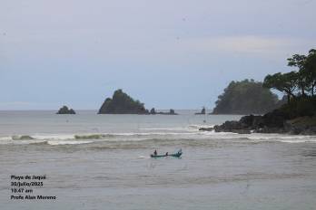 Sinaproc mantuvo vigilancia de las costas en todo el país, durante la alerta de tsunami.