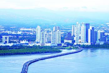La ciudad de Panamá es uno de los principales polos de desarrollo del país.