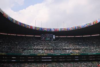 Vista panorámica del Estadio Ciudad de México.