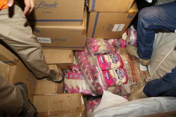 La ANA detectó el cargamento con presunto arroz especial Pelín.
