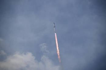 El megacohete Starship de SpaceX.