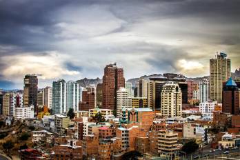 Ciudad de La Paz, Bolivia.