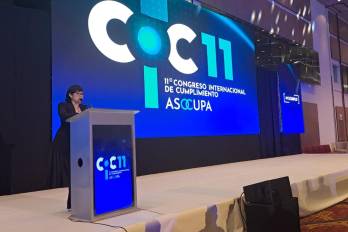 La presidenta de la Asociación de Oficiales de Cumplimiento de Panamá (ASOCUPA), Catherine Cardoze.