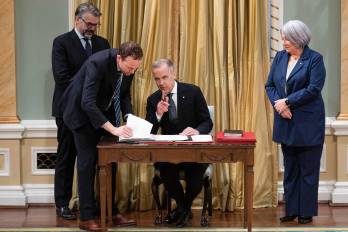 Mark Carney asumió el cargo de primer ministro de Canadá ayer viernes.
