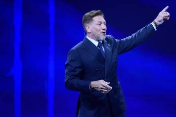 El presidente de la Conmebol, Alejandro Domínguez.