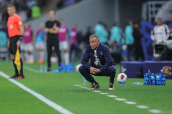 El entrenador del PSG, Luis Enrique.
