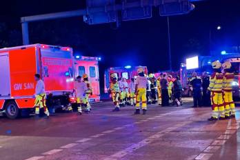 La escena en Berlín (Alemania) a esta hora.