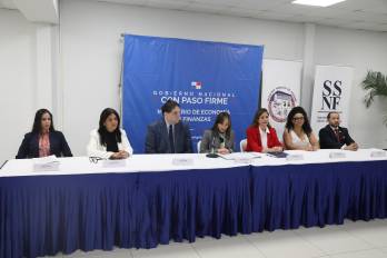 Autoridades realizaron este martes una conferencia de prensa para anunciar la depuración gradual que harán en varios sociedades anónimas.