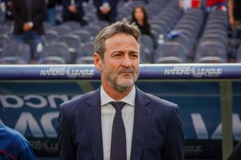 El entrenador de la selección de Panamá, Thomas Christiansen.
