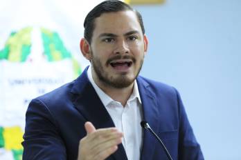 Juan Diego Vásquez, dirigente de la coalición Vamos.