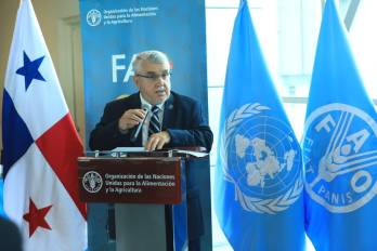Adoniram Sanches, representante de la FAO para Panamá y Costa Rica.