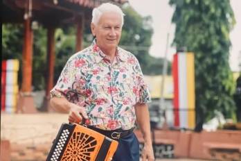 El músico panameño, Ulpiano Vergara.