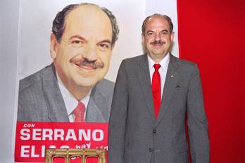 El guatemalteco, Jorge Serrano.