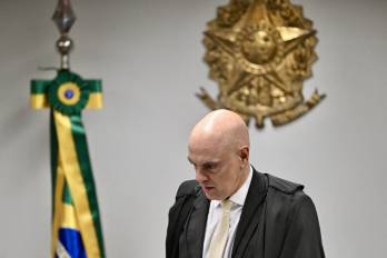 Juez Alexandre Moraes que lleva el caso de Jair Bolsonaro en Brasil.