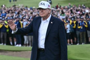 Trump participó en una jornada de reuniones y actividades en Irlanda.