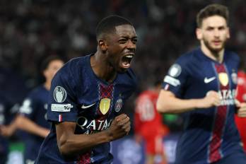 El jugador del PSG, Ousmane Dembélé.