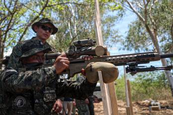 Personal militar de las siete naciones participantes en las maniobras tácticas del CENTAM Guardian 2026.