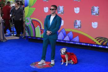 Mayer Mizrachi, alcalde capitalino, durante los Premios Juventud 2025.