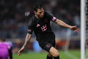 El delantero del Inter Miami, Lionel Messi.