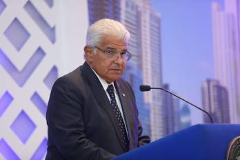 El presidente de la República, José Raúl Mulino